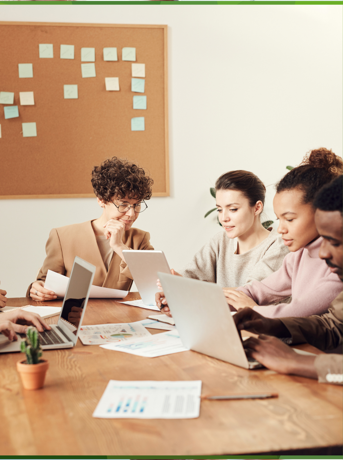 Green Modern Digital Marketing Facebook Post